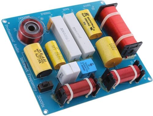 VornixorSarlshop-Amplificateur Audio Haut-Parleur Diviseur Fréquence Panneau Eléments Séparés