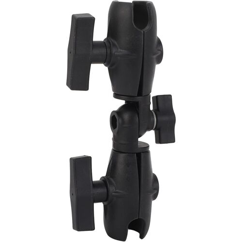 VornixorSarlshop-8,1 Bras de Pivot de Double Douille, 1,5 Bras de Prise de Double de Boule Compatible avec Le Bâti de RAM et 1,5 Boule de Taille de C Monte des Composants de Boule, 360 °