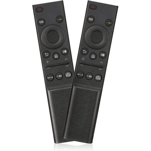 MEVRONISSHOP-Lot de 2 télécommandes universelles pour Samsung Smart TV, BN59-01358B Télécommande de rechange pour Samsung QLED UHD SUHD HDR LCD LED HDTV Frame Curved 4K 8K 3D Smart TV