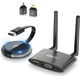 Émetteur et Récepteur HDMI sans Fil 4K/5G, 165FT/50M Wireless HDMI Émetteur et Récepteur HDMI sans Fil 4K/5G, 165FT/50M Wireless HDMI