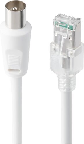 VornixorSarlshop-France, 408025, Câble Rj45 / Coaxial, 2M