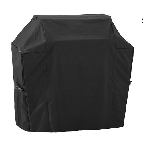 Housse de protection pour barbecue à gaz Rösle Videro G3/G3-S, résistante aux intempéries, en tissu 600D avec fermeture éclair pratique, noire.