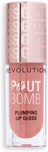 Kalanka-Revolution Beauty, Pout Bombe Repulpant Gloss, Candy Pink Nude 