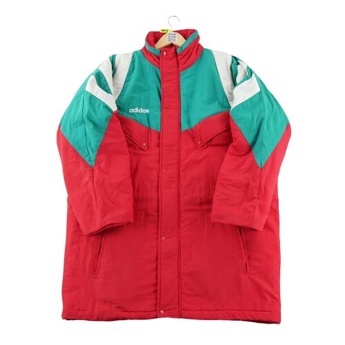 Reconditionné - Parka Homme Retro Vintage Rouge - Taille M - Homme - Rouge