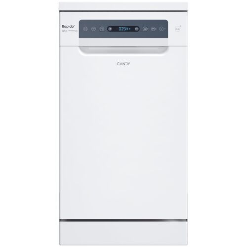 Lave-vaisselle Candy RapidÓ CF0C7SB0FW Pose libre 10 couverts
