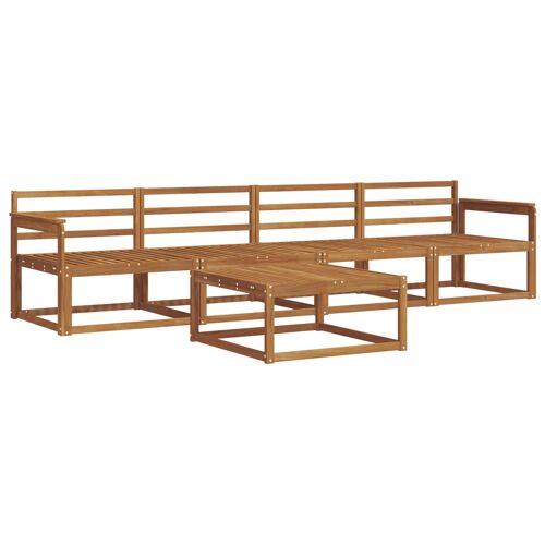 Vidaxl Ensemble De Canapés D'extérieur 5 Pcs Naturel