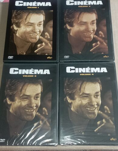 4 Dvd De La Collection Cinéma Avec Alain Delon