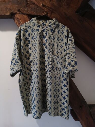 Chemise Homme À Motifs En Coton Taille L