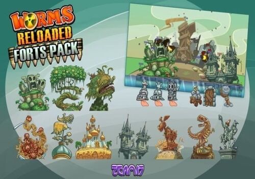 Worms Reloaded: Forts Pack (DLC) (PC) Steam Key - EU