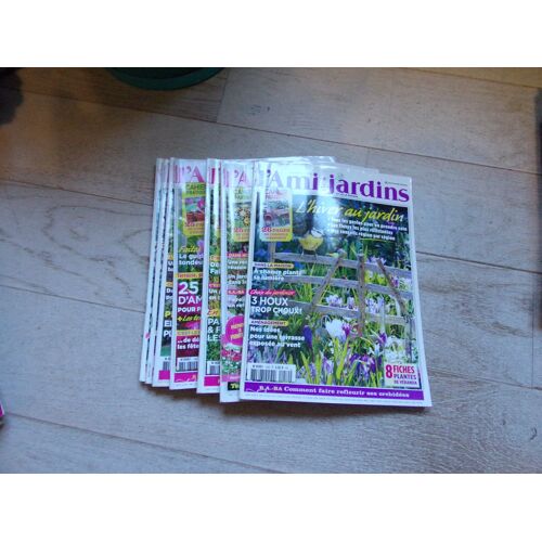 Revues L'Ami Des Jardins De 2015 - 7 Numéros