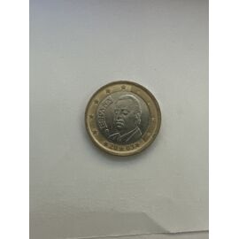 Piece Rare 1 euro roi espagne 2001