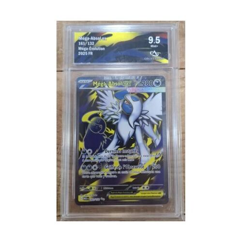 Pokémon - Carte À L'Unité - Méga-Absol (Meg 161/132) Grade 9.5 Collect Aura