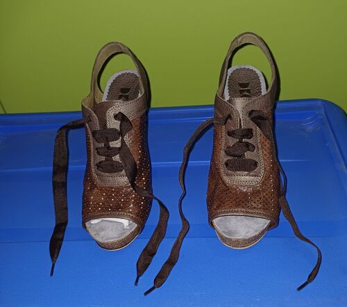 Escarpins À Bout Ouvert Brown - 39