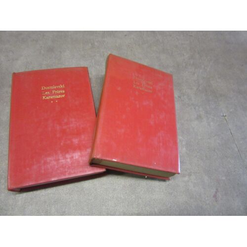 2 Dostoievski Les Freres Karamozov Edition Poche Gallimard 1952