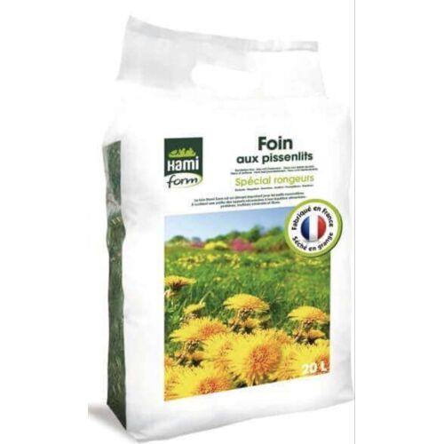 Foin De La Marque Hamiform Saveur Pissenlit Pour Lapin.