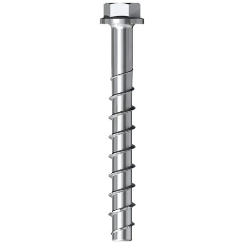 Lot de 4 vis béton Wurth Ø10 × 100 mm ¿ Fixation profil garde-corps verre ¿ pour 1 m