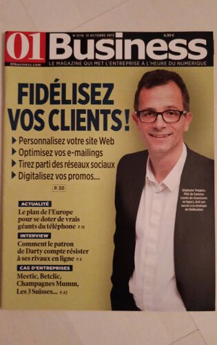 01 Business N°2176 : Fidélisez Vos Clients ! Personnalisez Votre Site Web - Optimisez Vos E-Mailing - Tirez Parti Des Réseaux Sociaux - Digitaliser Vos Promos...