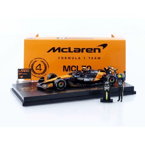 Minichamps 1/64 - Mclaren Mcl39 - Abu Dhabi Gp World Champion 2025 (L. Norris) 530258704-Minichamps