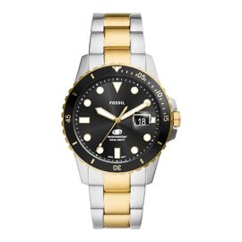 Montre Fossil - Hommes - Fs6031 - Acier Inoxydable Multicolore - Etanche 10 Atm