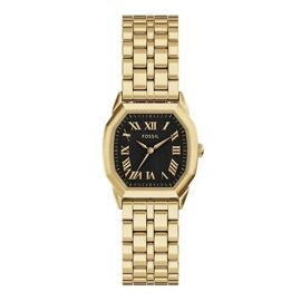 Montre Quartz En Acier Inoxydable Fossil - Noir - Taille Unique
