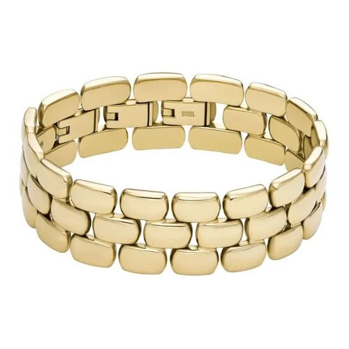 Fossil - Bra Maille Type Bracdoreunique - Doré