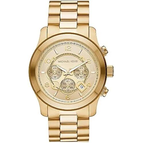 Montre - Michael Kors - Runway - Chronographe - Acier Inoxydable - 45 Mm