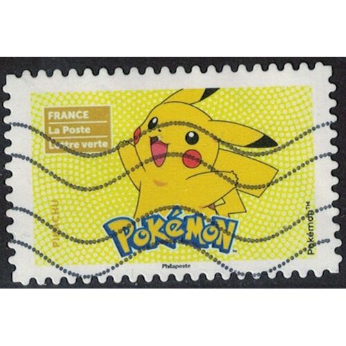 France 2024 Oblitéré Used Pokémon Pikachu Y&T 2437