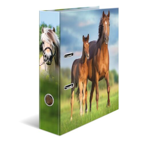 Herma Classeur À Motif "Animaux Préférés" Cheval, A4