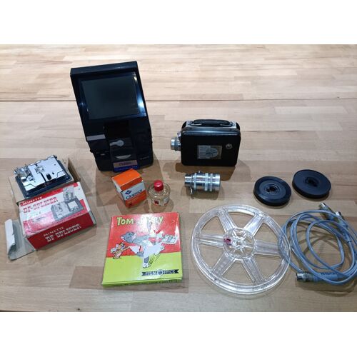 Lot Ciné-Kodak Magazine 8 Visionneur Muray Super 8 Cinay 105 film VINTAGE