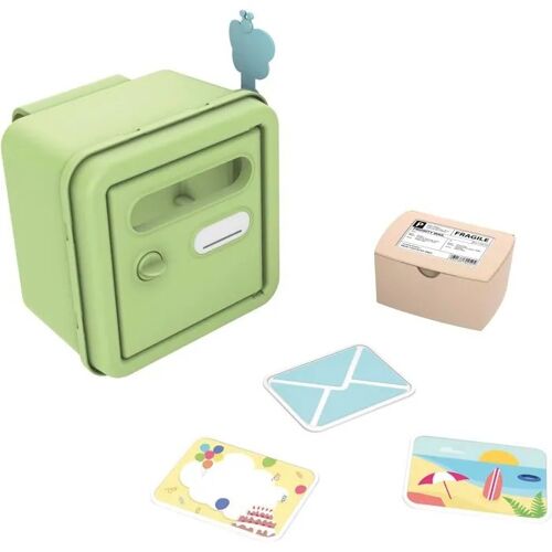 Boîte aux lettres pour maisonnette SMOBY Life - Vert clair, 21x18x12 cm, ¿40% recyclé