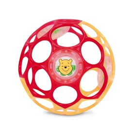 Hochet O-Ball Bright Starts Disney Winnie The Pooh 10 Cm Rouge Et Jaune