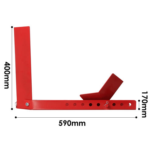 2x Suportes Para Motociclos Suporte Para Roda Traseira De Motociclo Macaco Vermelho Suporte De Transporte