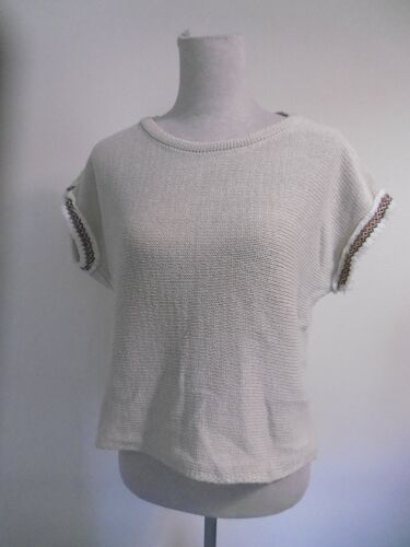 Kookai Pull De Printemps Beige T 36