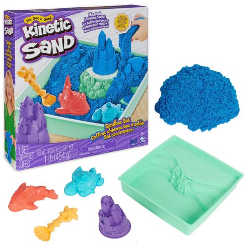 Kinetic Sand Coffret Château-Bac A Sable 454 G (Assort)