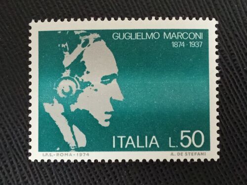 Timbre Italie Y T 1173 Guglielmo Marconi (1874-1937) 1974 (030310 )