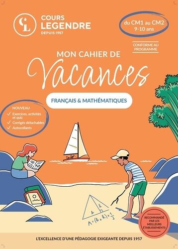 Cahier De Vacances Du Cm1 Au Cm2