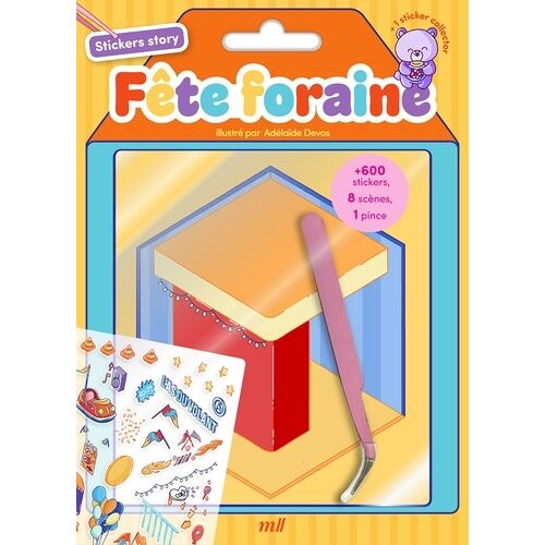 Fête Foraine - Avec 600 Stickers, 8 Scènes, 1 Pince