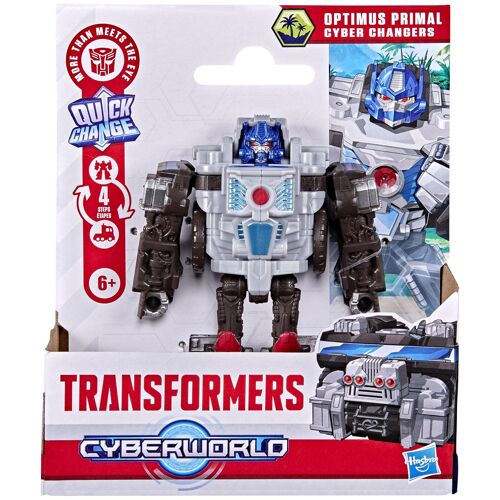 Transformers CYBERWORLD Cyber Changers Optimus Primal