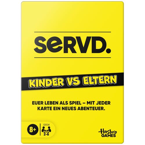 Hasbro Gaming Servd Enfants Contre Parents