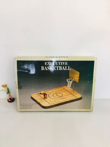 Mini basketball en bois 