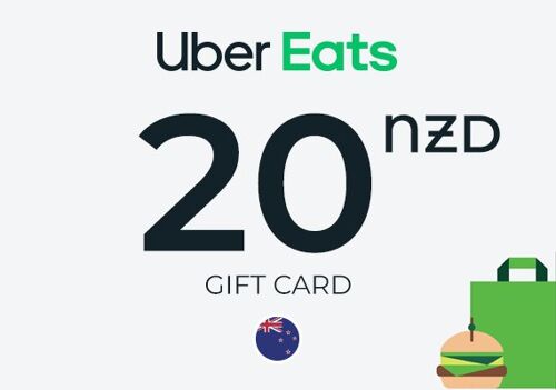 Uber Eats Gift Card 20 NZD Key - NEW ZEALAND