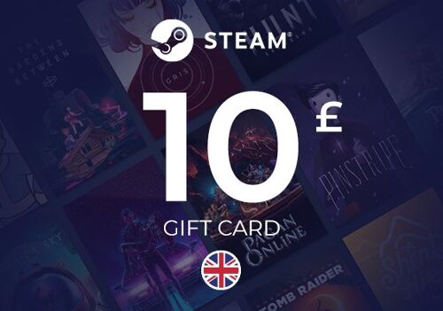 Steam Wallet Gift Card 10 GBP Key - UNITED KINGDOM