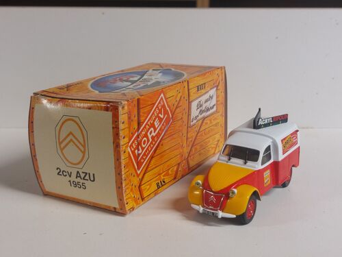 Citroën 2 Cv Azu Ripolin 1955 Norev 1/43-Norev