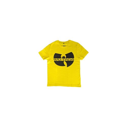 Tee Shirt Wu Tang Logo Uni Couleur Jaune Taille Xl