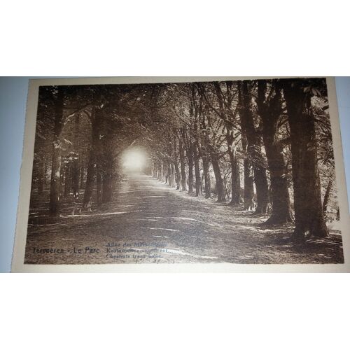 Carte Postale: Tervueren, Le Parc