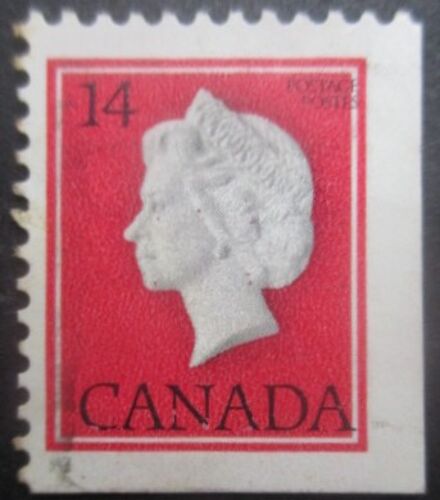 Canada N°656c Dentelé Sur 2 Cotés Elizabeth 2 Oblitéré