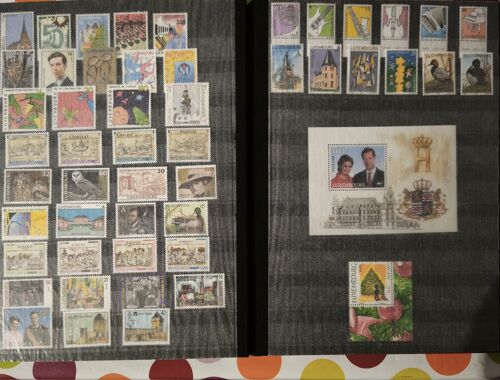 Luxembourg Timbres Neufs** Années Complètes De 1992 À 2000