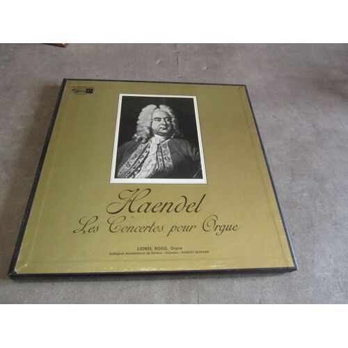 Coffret 5 Disques 33 Tours Haendel Les Concertos Pour Orgue Lionel Rogg Ref Sms 2514 17
