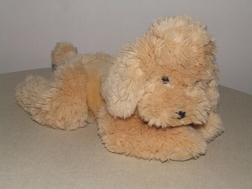 CHIEN LA PELUCHERIE ALLONGE BEIGE CANICHE 40 cm