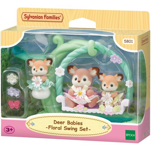 Sylvanian Families Les bébés Biche et balancelle